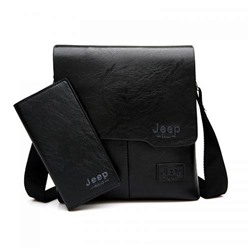Комплект сумка и портмоне Jeep Buluo Черный