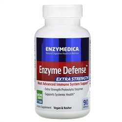 Enzymedica, Enzyme Defense, усиленный, 90 капсул