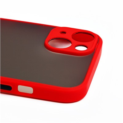 Чехол-накладка - PC041 для "Apple iPhone 14 Plus" (red/black)