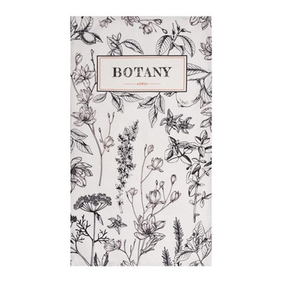 Полотенце Этель "Botany" 40х73см, репс 210гр/м2, 100% хлопок