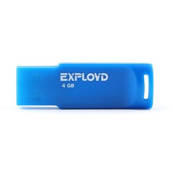 Флэш накопитель USB  4 Гб Exployd 560 (blue)