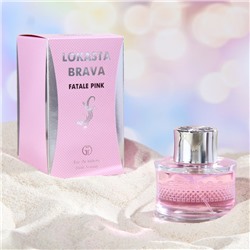 Туалетная вода женская LOKASTA BRAVA FATALE PINK, 95 мл