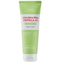 ShinCos.Lab Скраб с 3 видами кислот и центеллой азиатской AHA/BHA/PHA Centella 3% Sensitive Face Scrub