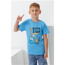 футболка детская с принтом 7444 (Голубой)