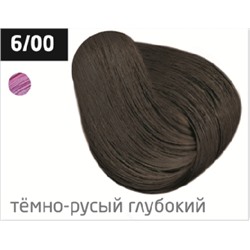 OLLIN PERFORMANCE  6/00 темно-русый глубокий 60мл Перманентная крем-краска для волос