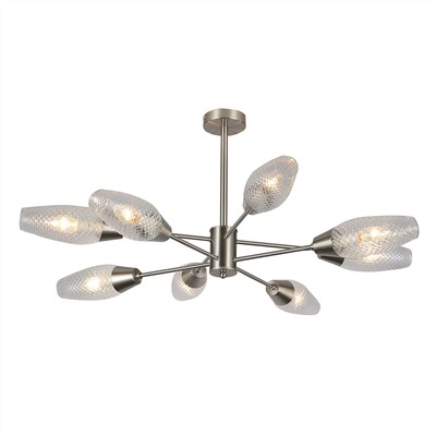 Светильник на штанге Escada 10165/8PL E14*60W Nickel