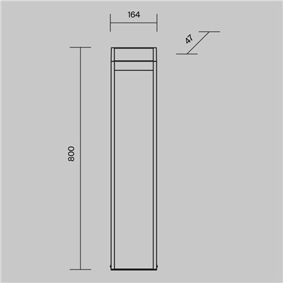 Ландшафтный светильник Sten O444FL-L13GF3K2. ТМ Maytoni