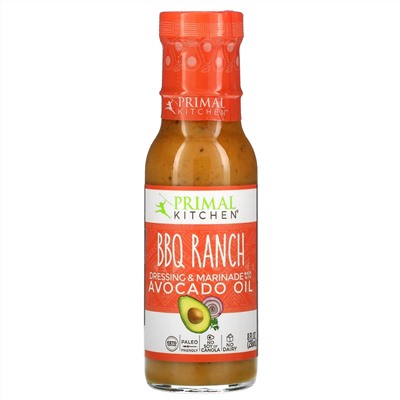 Primal Kitchen, BBQ Ranch Dressing & Marinade Made With Avocado Oil, 8 fl oz ( 236 ml)