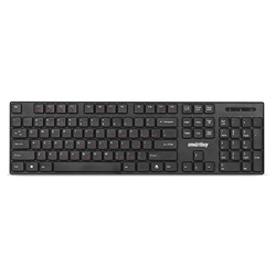 Клавиатура беспроводная Smart Buy SBK-238AG-K мембранная USB (black)