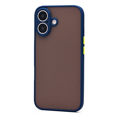 Чехол-накладка - PC041 для "Apple iPhone 16" (dark blue) (234425)