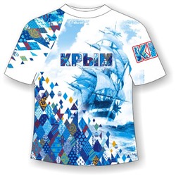 Подростковая футболка Крым-Ромбы