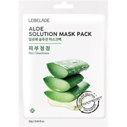 БВ Lebelage маска для лица тканевая Aloe 25г 652772
