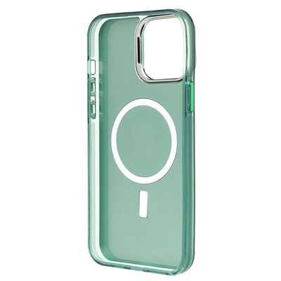 Чехол-накладка - SM025 SafeMag для "Apple iPhone 13 Pro Max" (green) (232115)