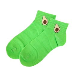 Носки "Авокадо", цвет зеленый, арт. 37.0809