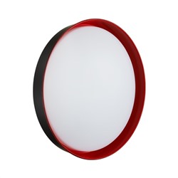 7710/DL COLOR SN 102 Светильник пластик/белый/красный LED 48Вт 4000К D400 IP43 TUNA RED