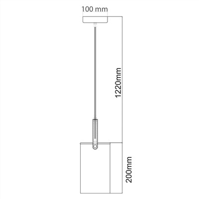 673014701 Тетро 1*40W E27 220 V люстра De Markt