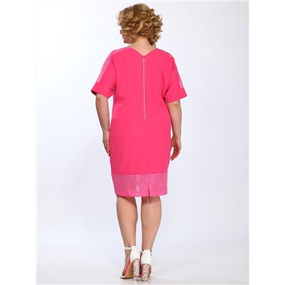 Летнее платье розовое женское