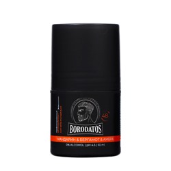 Дезодорант-антиперспирант парфюмированный Borodatos мандарин, бергамот, амбра, 50 мл