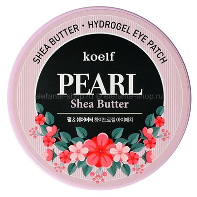 Гидрогелевые патчи для век с жемчугом и маслом ши Koelf Pearl & Shea Butter Eye Patch (78)