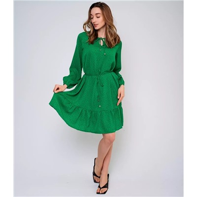 Платье #БШ1776, зелёный
