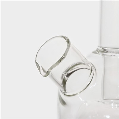 Бутылка стеклянная для соуса и масла 2 в 1 «Фьюжн», 250/100 мл, 8×6×20 см