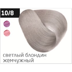 OLLIN COLOR 10/8 светлый блондин жемчужный 60мл Перманентная крем-краска для волос