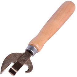 71022 Нож консервный с дер/ручкой нерж/бук с лаковым покрытием (х300)