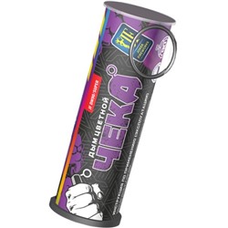 Цветной дым с чекой фиолетовый JF DM90/super_P (Joker Fireworks)