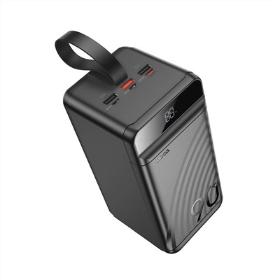 Внешний аккумулятор Hoco J123D 22.5W+PD20W (повр. уп.) 90000mAh Micro/Type-C/Lightning/USB*3/Type-C (black)