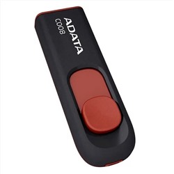 Флэш накопитель USB 32 Гб A-Data C008 (black/red)