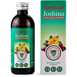 Hamdard Joshina Herbal Cough & Cold Remedy 100ml / Джошина Травяной Сироп от Простуды и Кашля 100мл