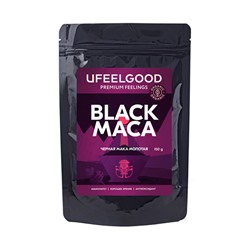 Мака черная молотая / Black maca powder organic Ufeelgood, 150 г