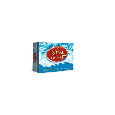 Royal lather Мыло туалетное 125г Aqua blue Аква блю