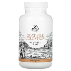 Mt. Capra, Capra Colostrum, молозиво из козьего молока, 120 капсул