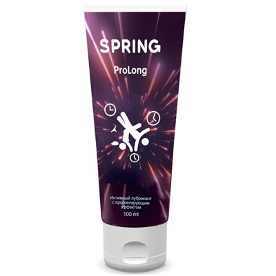 Интимный лубрикант SPRING™ ProLong 100 мл (продлевающий), с пролонгирующим эффектом