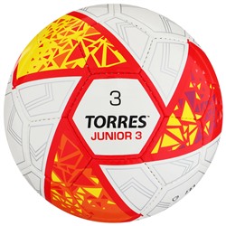 Мяч футбольный TORRES Junior-3 F323803, PU, ручная сшивка, 32 панели, р. 3
