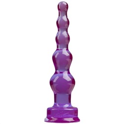 Фиолетовая анальная ёлочка SpectraGels Purple Anal Tool - 17,5 см.