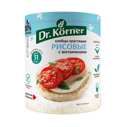 Хлебцы хрустящие "Рисовые", с витаминами Dr. Korner, 100 г
