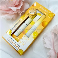 Набор для ухода за губами Peinifen ORANGE Colorful fruit Ripping Lip Moistening Set Box