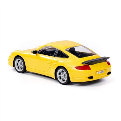 322886 Полесье "Легенда-V6", автомобиль легковой инерционный (жёлтый) (в коробке)