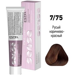 Крем-краска для волос 7/75 Русый коричнево-красный DeLuxe Sense ESTEL 60 мл 20602 20602