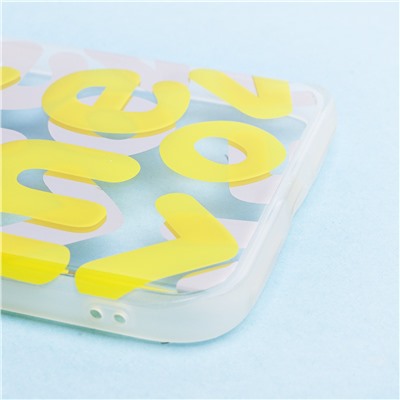 Чехол-накладка - SC212 для "Apple iPhone 7 Plus/iPhone 8 Plus" (003) (yellow)