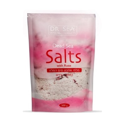 Dr.Sea соль мертвого моря с лепестками роз 500г N 1
