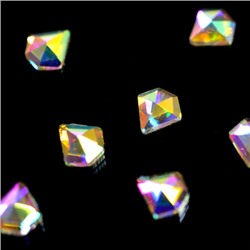 Patrisa Nail, Стразы фигурные Алмаз супер-голография 5x5 мм (10 шт)