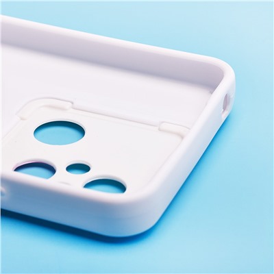 Чехол-накладка - SC318 экокожа для "Xiaomi Poco C55/Redmi 12C" (white)