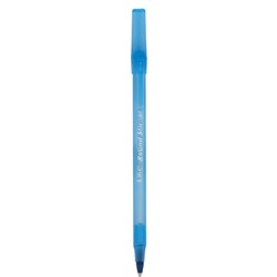 Ручка шариковая BIC Round Stic корпус голубой, синяя 1 шт.