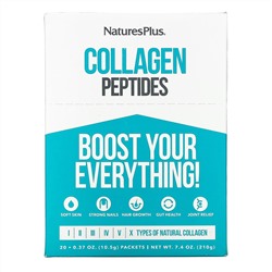Nature's Plus, Collagen Peptides, 20 Stick Packets, 0.37 oz. (10.5 g) Each