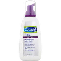 Cetaphil, Pro, очищающая удаляющая жир пенка, для жирной кожи, 237 мл, (8 жидк. унций)