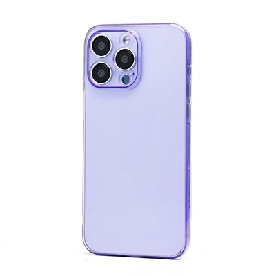 Чехол-накладка - SC344 для "Apple iPhone 15 Pro Max" (transparent/violet) (232004)