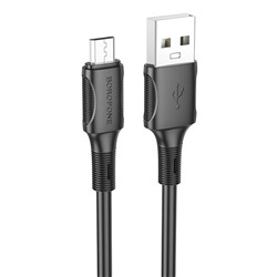 Кабель USB - micro USB Borofone BX80  100см 2,4A  (black)